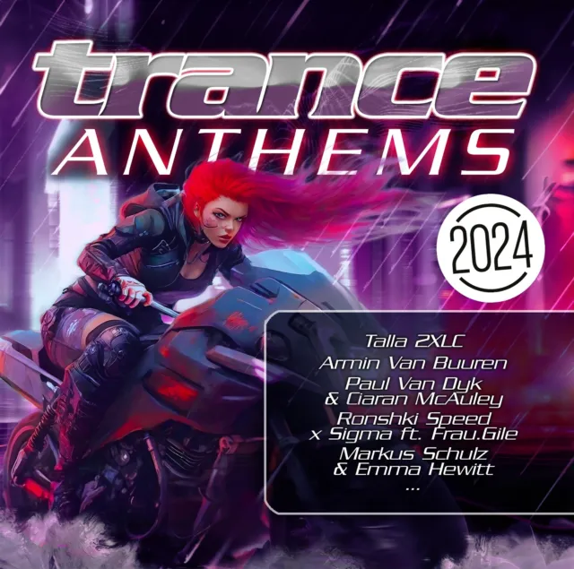 CD Trance Anthems 2024 von Various Artists 2CDs