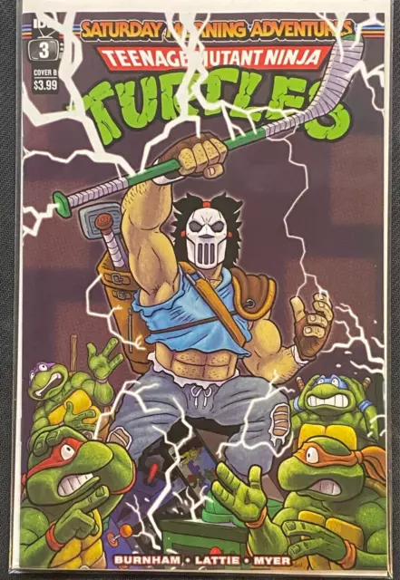 Teenage Mutant Ninja Turtles Saturday Morning Adventures #3 B Cvr IDW 2022 VF/NM