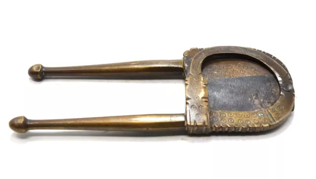 Antique Brass Betel Nut Cutter Sarota Original Old Hand Crafted Engraved