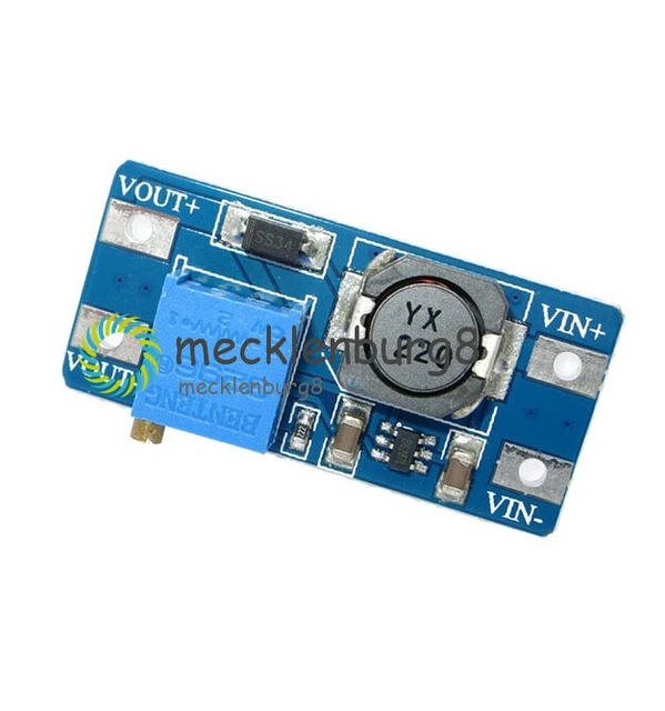 MT3608 DC-DC STEP Up Converter Power Module Booster Power Module Max 2A ...