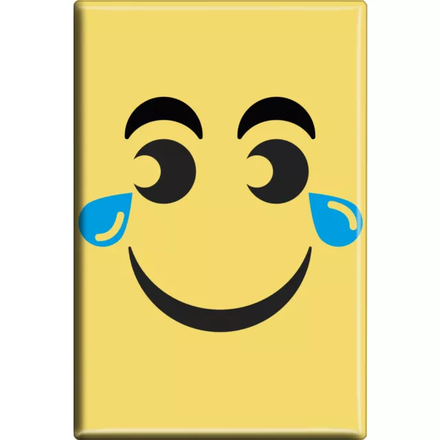 Kuehlschrankmagnet Magnet Schild magnetisch Magnete Emoji Grinsen Traenen 37206