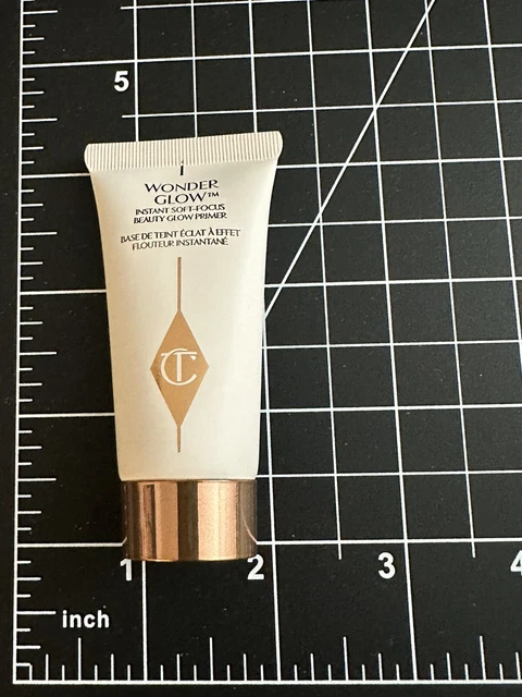 Primer de maquillaje de belleza CHARLOTTE TILBURY Wonder Glow 15 ml / 0,5 oz NUEVO VIAJE