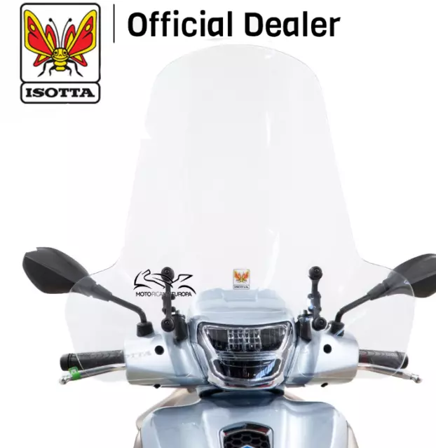 Parabrezza Paravento Con Attacchi Isotta Piaggio Medley 125-150 2020 2021 2022