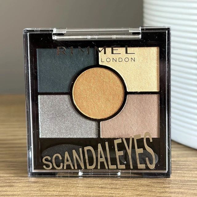 Rimmel London Scandaleyes 5 Pan Eyeshadow Palette 006 Jungle Green Imperfect Box