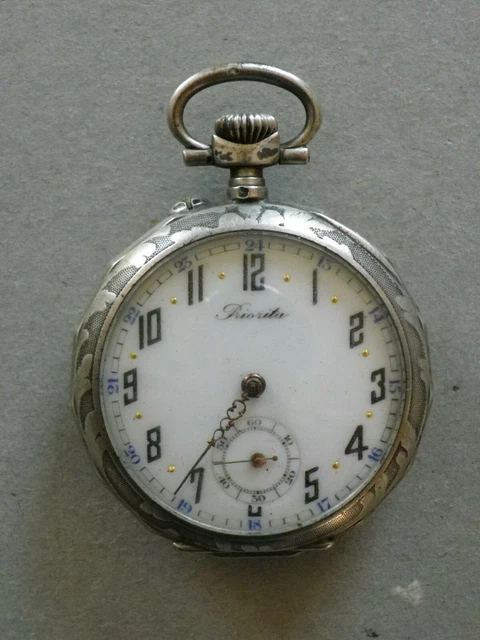Montre Gousset Femme Thibaudeau Besançon - Argent Vermeil, Chaîne Sautoir
