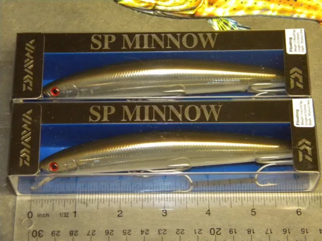 Daiwa Salt Pro SP Minnow Striper FLOATING Lure DSPM15F32 Sand Eel Elver Lot 2