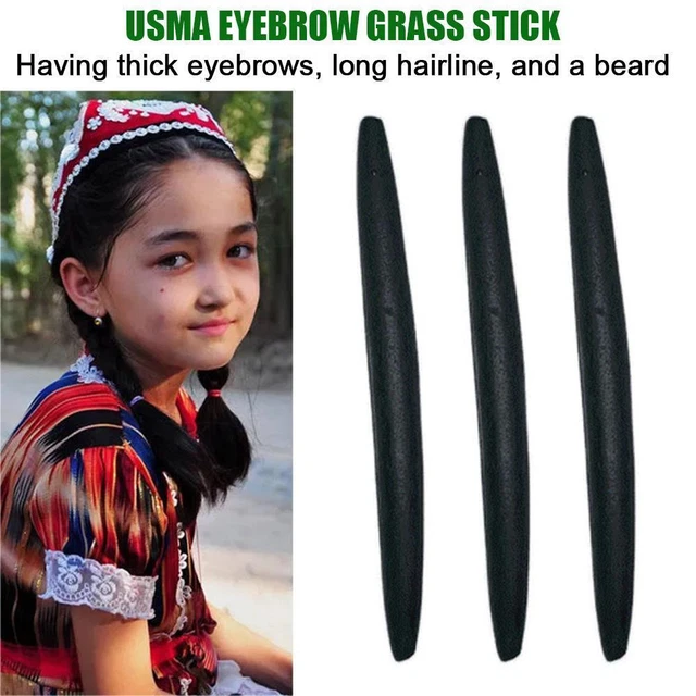 Máscara de pestañas y césped grueso Usma, línea de cabello de crecimiento 1 C0R7