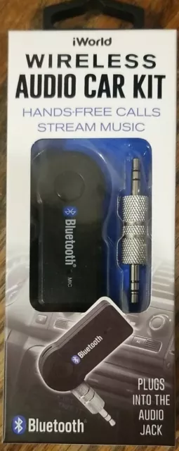Hoop van Reactor Transistor IWORLD BLUETOOTH WIRELESS Receiver 3.5mm Audio Stereo Music Adapter Car Kit $11.00 - PicClick Hoop van Reactor Transistor IWORLD BLUETOOTH WIRELESS Receiver 3.5mm Audio Stereo Music Adapter Car Kit $11.00 - PicClick