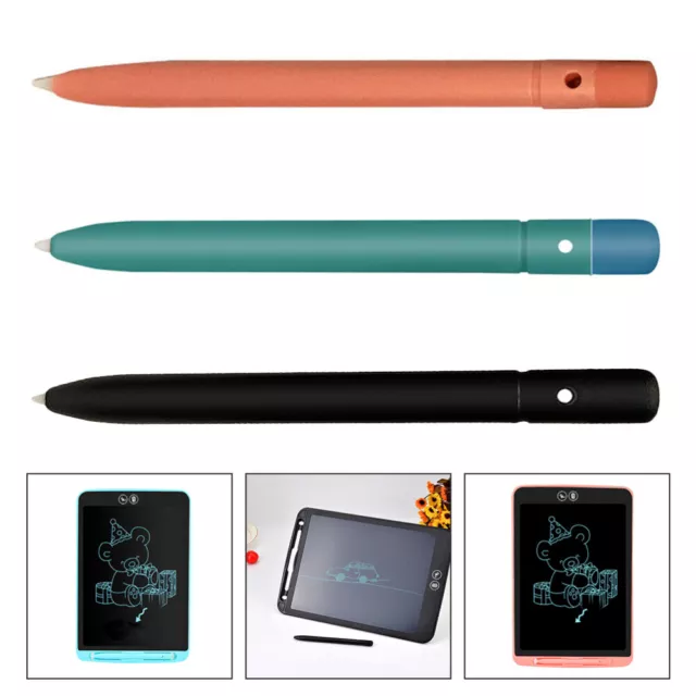 3 Pcs Stylet De Planche À Dessin Lcd Effaçable Pour Les Enfants Tablette