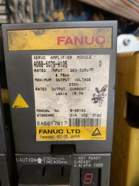 Fanuc A06B-6079-H105 Servo Amplifier Module