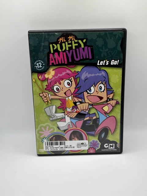HI HI PUFFY Ami Yumi - Lets Go DVD (12 Episodes) Region 4