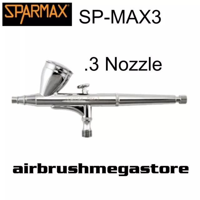 Sparmax SP-MAX3 .3mm Airbrush + Free Insured Freight