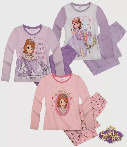 Ensemble pyjama manches longues Disney Sofia The First Girls 2-8 ans