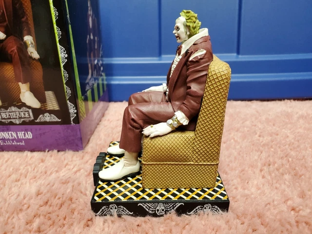 Royal Bobbles Beetlejuice Shrunken Head Bobblehead Hot Topic Exclusive Bobble 3
