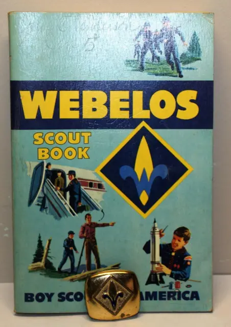 Webelos-Boy Scout Bool+ Kerchief Slide-1967-Paperback