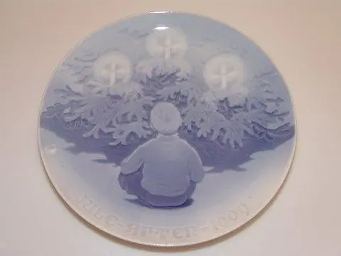 Bing & Grondahl (BG) Christmas Plate from 1909