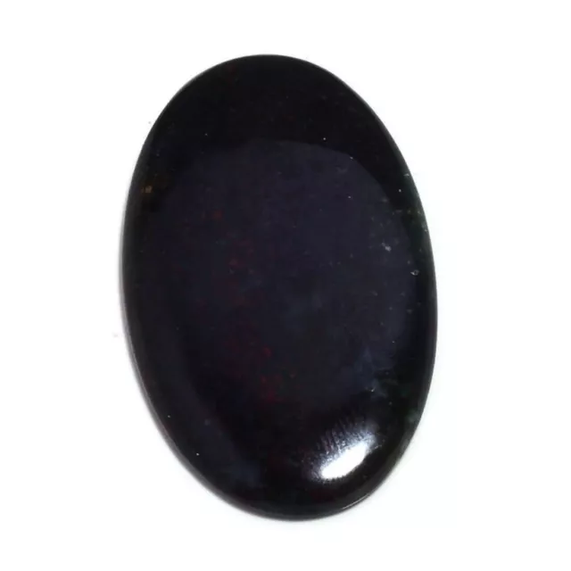 50.4 Cts Natural Bloodstone Cabochon Oval Loose Gemstone for Jewelry Making