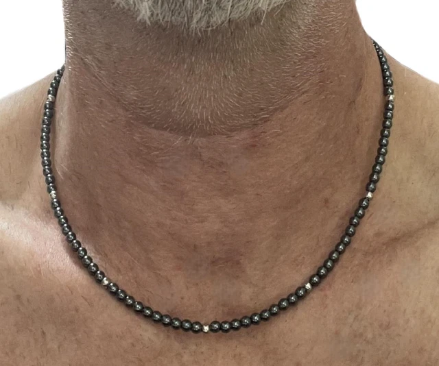 Collana Girocollo Gotica Con Ciondolo Luna E Stella In Pelle Nera Regolabile Per Donna