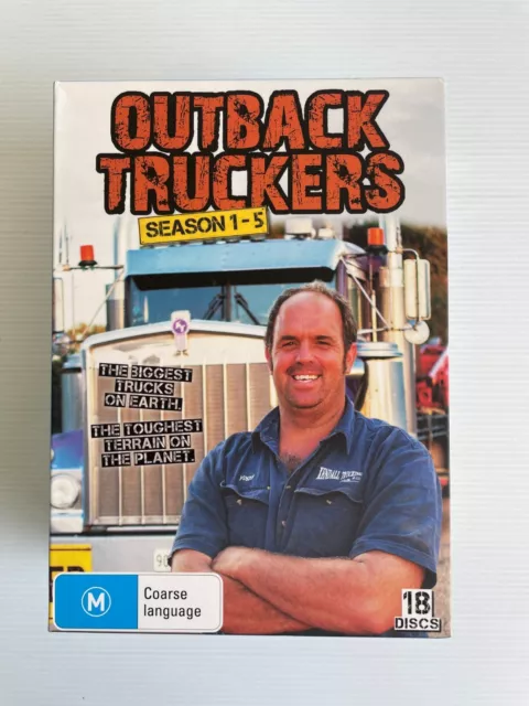 Outback Truckers: The Complete Series 1-5 DVD Box Set (18 Discs) - Region 4, PAL