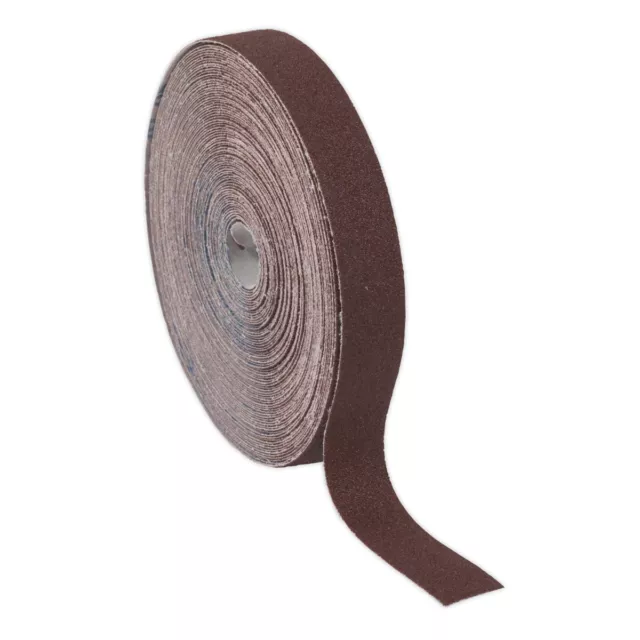 Sealey ERB2550120 Emery Rouleau Marron 25mm X 50mtr