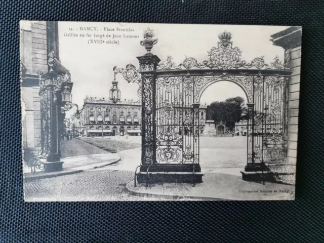 CPA 54 NANCY - Place Stanislas - Iron Grids