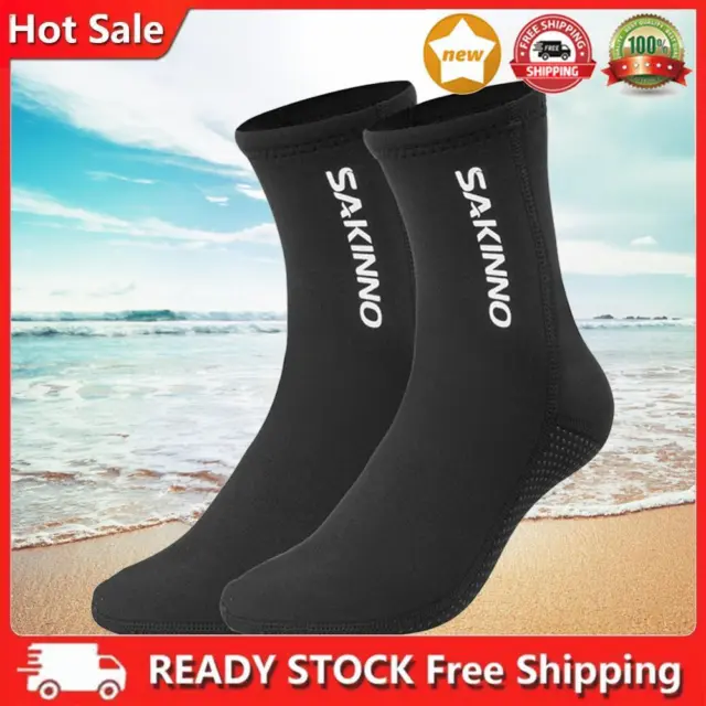 Unisex Diving Socks Anti Slip Neoprene Swimming Snorkeling Socks for Water Sport