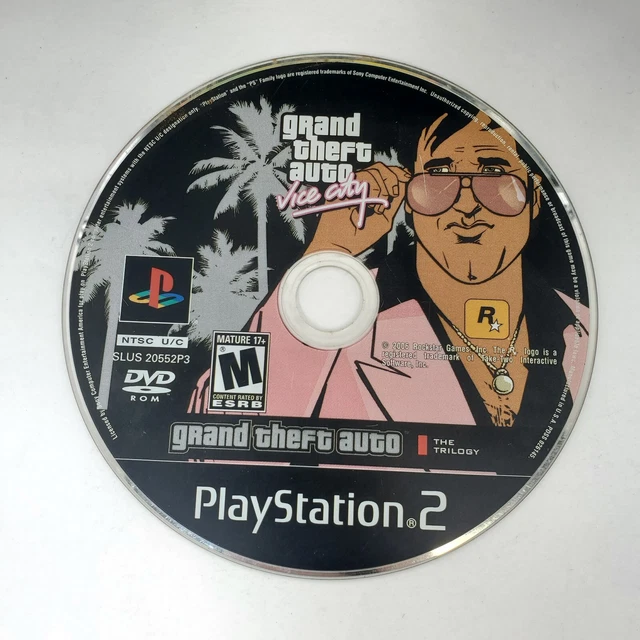 Console Sony playstation 2 pack GTA vice city / Pes 2 EN