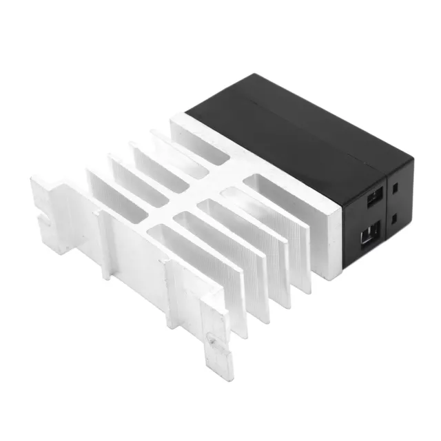 Solid State Relay SSR 3‑32VDC Input To 5‑220VDC Output With Heat Sink For Home◀