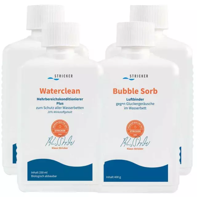 Letto ad acqua legante ad aria Bubble Sorb balsamo waterclean maglier 2 set di cura
