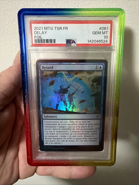 french retard mtg card 1280+ Cards 20 Pocket Binder Collector Card Album - Pages Compatible with Pokemon Cards, Sports Cards, Yugioh, and Other TCG MAGIC-STYLE MTG - Retard /
