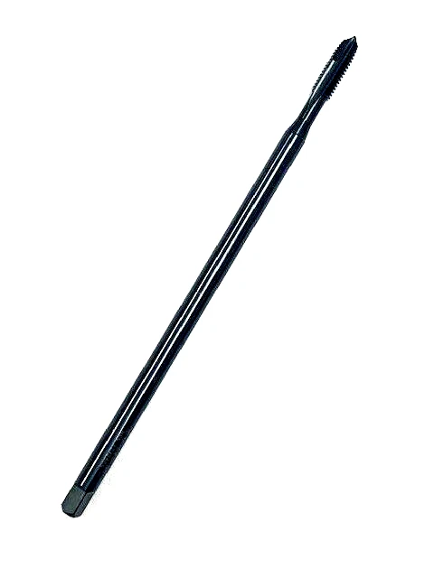 M6 X 1.00 X 6"  D5 Plug 2 Flute Spiral Point Pulley Tap - Black - Osg 1111800701