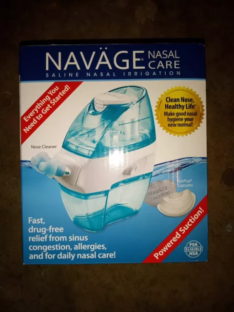 NAVAGE NASAL CARE(Saline Nasal Irrigation) BRAND NEW!!!! 50% OFF STORE PRICE!!!