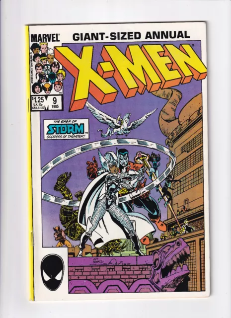 The Uncanny X-Men Annual #5 Marvel 1985 Storm Goddess of Thunder! VF-