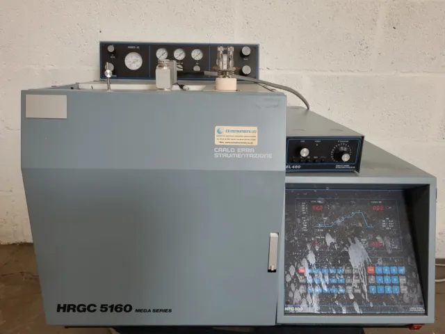 Carlo Erba Instruments HRCG 5160 Gas Chromatograph with EL480 Lab
