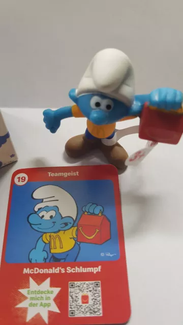McDonalds Happy Meal Spielzeug Schlümpfe Schleich McDonalds 2022 NEU Nr 4