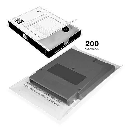 RepairBox Resealable Cartridge Bag for NES (200-Pack)
