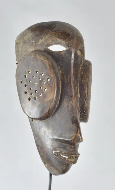 Large African wooden mask  probably from Congo DRC