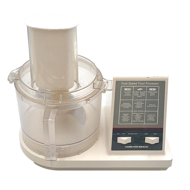 HAMILTON BEACH 7025 Beige Dual Speed Electric Countertop Food