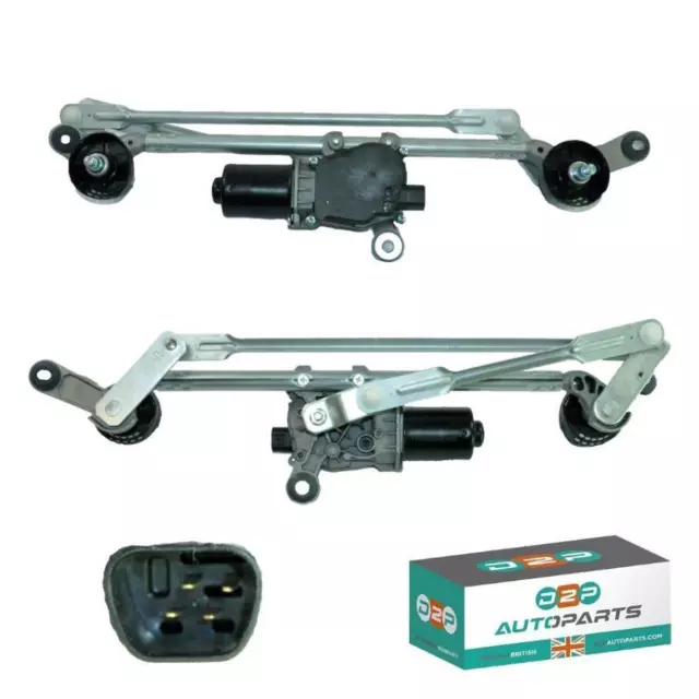 Per Nissan Qashqai Mk2 (J11) 20014-2021 Tergicristallo Anteriore Motore E Collegamento