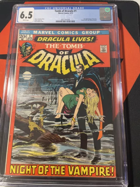 Tomb of Dracula #1 - 1st Appearance of Dracula (CGC 6.5) White pages 1972