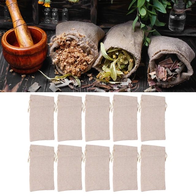 Airshi Brotaufbewahrungsbeutel Teeblatt-Aromatherapie-Baumwoll-Leinenbeutel SG