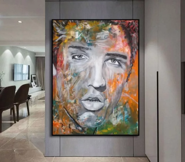 Viktor´S  abstrakte MALEREI XXL  Kunst ACRYL Original BILD Gemälde UNIKAT Elvis.