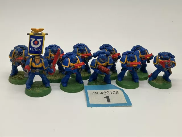 Warhammer 40k Space Marine Tactical Squad OOP - B1