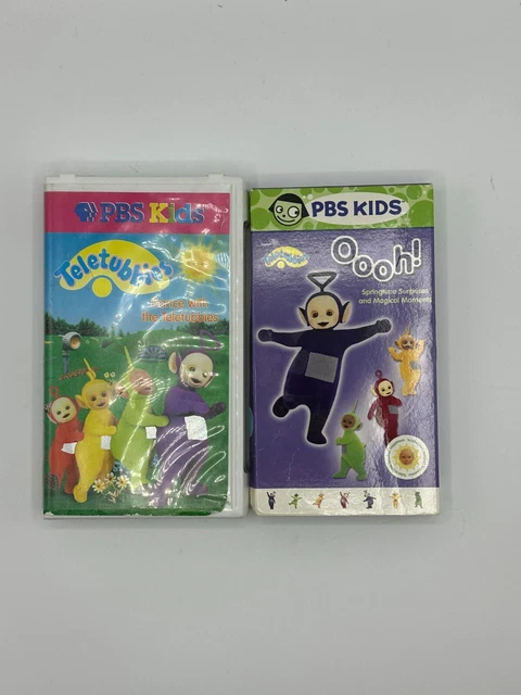 Teletubbies Springtime PBS KIDS TELETUBBIES VHS Lot of 2: Oooh! Springtime Surprises and Dance ...