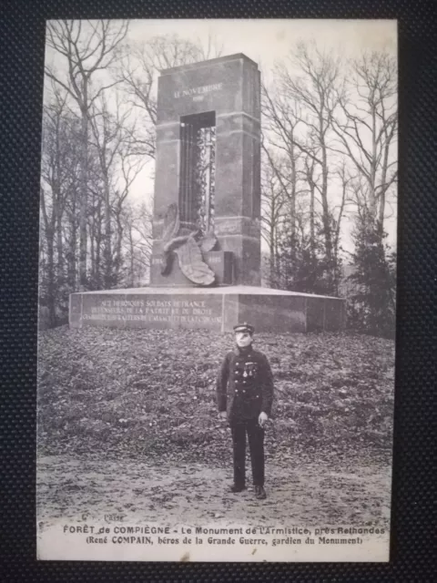 CPA 60 Forêt de Compiègne - Le Monument de l'Armistice