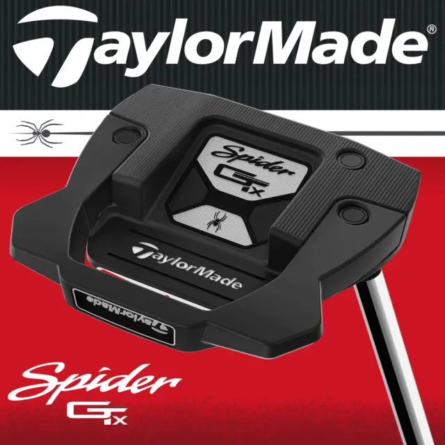 Taylormade Spider Gtx Black Small Slant Putter 34" / Left Hand / New 2023 Model