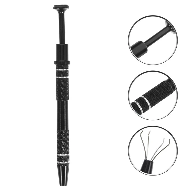 Jeanoko Kit 5 Pièces Pince Extracteur IC – Outils De Retrait CPU / Circuit Intégré U-Flat – Acier Inoxydable – Idéal Pour Réparation Électronique
