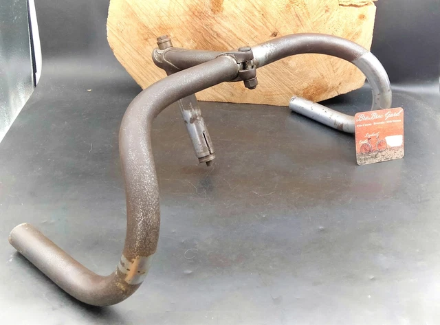 Ancien guidon potence aluminium terrot velo cycles Old byke