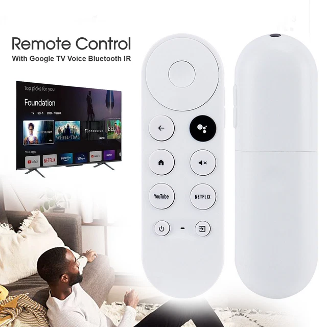 New Replacement For Chromecast With Google TV Voice Bluetooth IR Remote Control