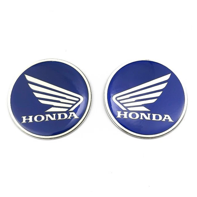 Blue 3D Fuel Tank Emblem Badge Decals For Honda CBR600RR CBR1000RR CB190SS